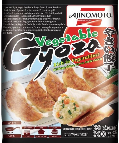 Ajinomoto【日式蔬菜煎饺】素菜锅贴 600g